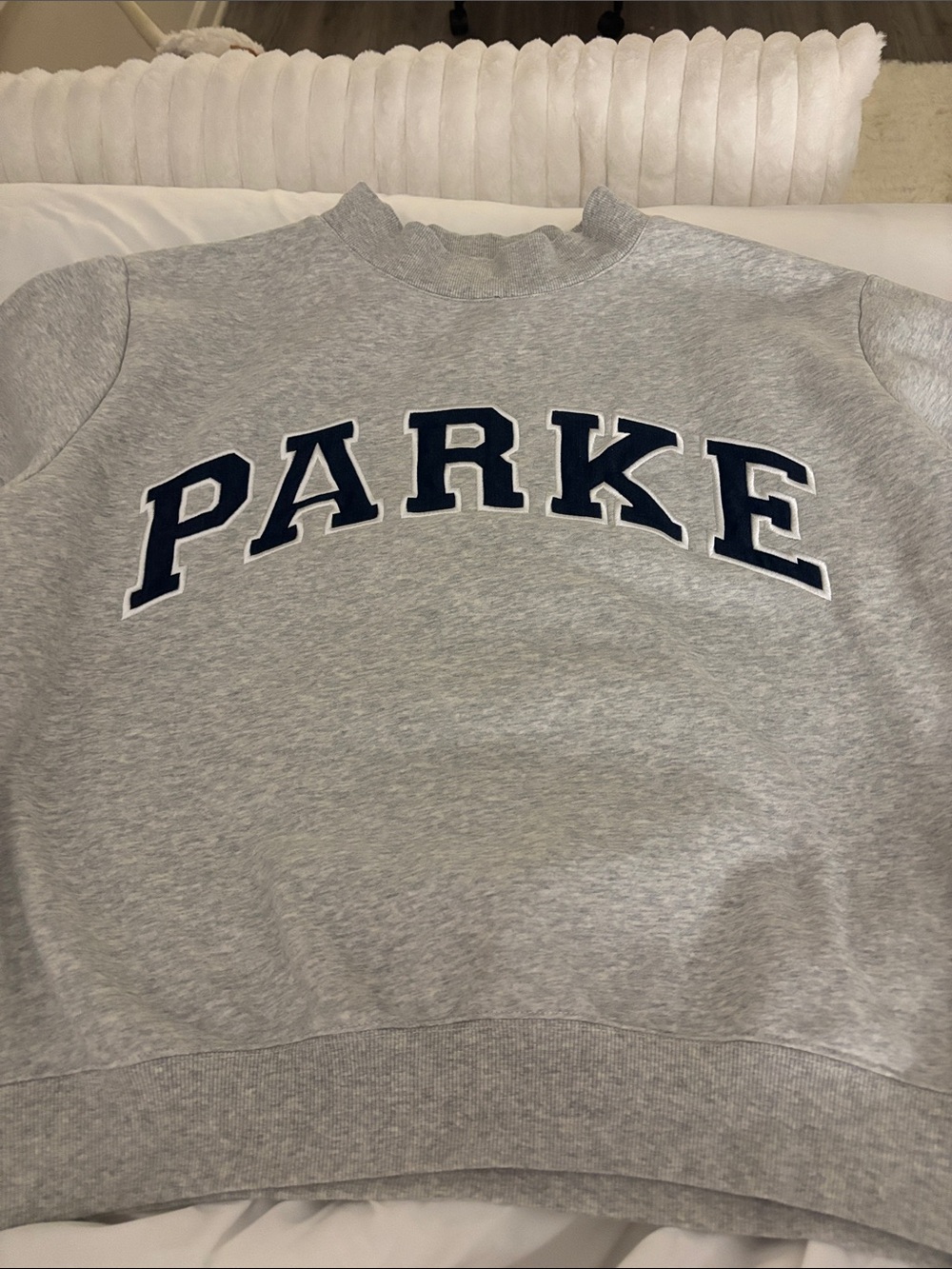 Parke Fleece Varsity Mockneck - Never worn